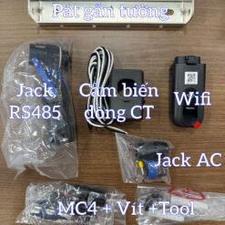 Phụ kiện kèm theo của Inverter hòa lưới bám tải 3.6kW Senergy