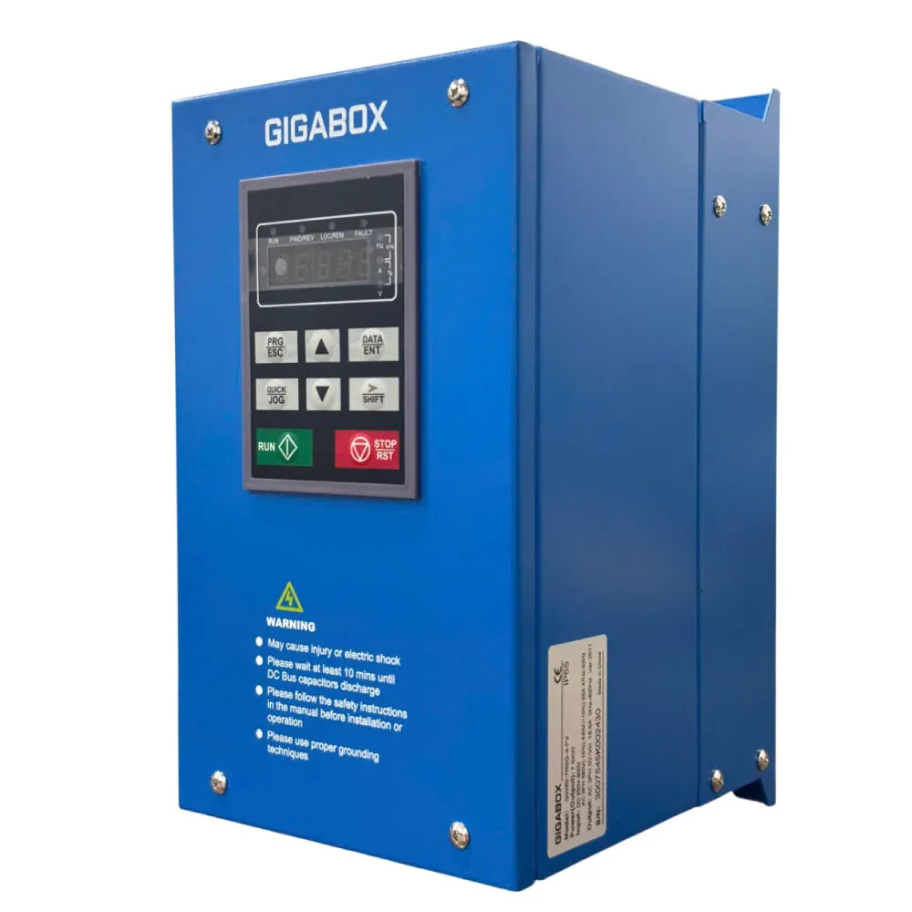 Biến tần bơm Gigabox 7.5kW 3 pha - IP65 Biến tần bơm Gigabox 7.5kW 3 pha - IP65