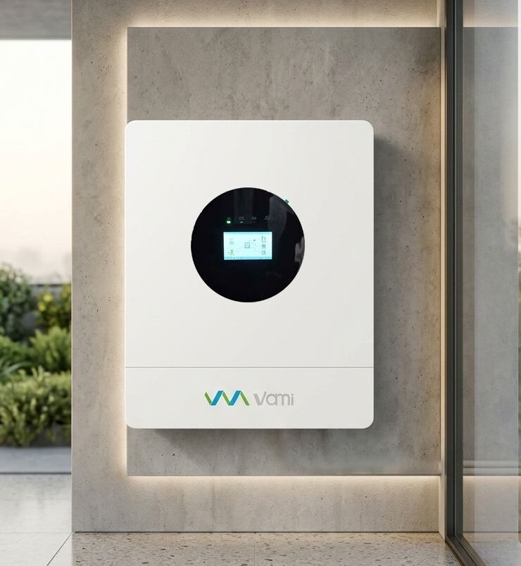 Inverter Hybrid Vami 8.6kW màn hình màu cảm ứng LCD