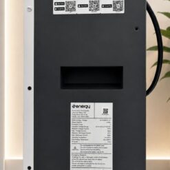 Mặt hông tem thông số kỹ thuật và mã tải app của pin Senergy 314Ah
